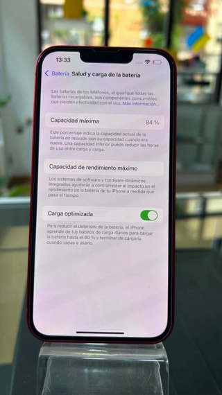 iPhone 14 Rosso 128GB Batteria 84%