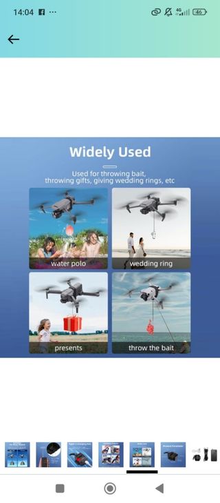 Dispositivo de lanzamiento aéreo drone