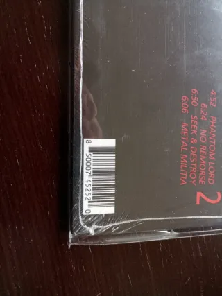 Vinilo Metallica Kill 'Em All Walmart Edición Limi