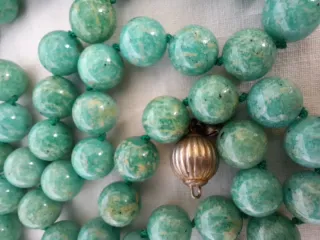 Collana in pietra dura Amazonite cm 82