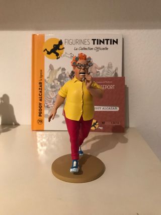 Figura Tintín Peggy Alcázar La Tigresse