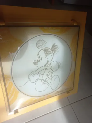 Lampada da soffitto Mickey Mouse