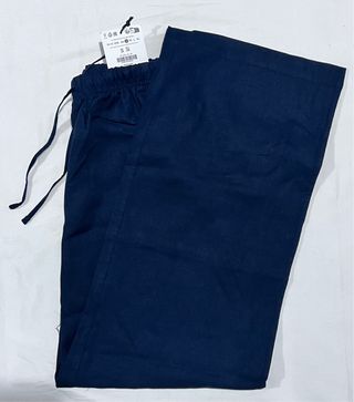 Pantalón Bershka Azul Oscuro Talla S