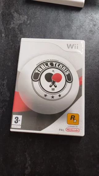 Juego Wii Table Tennis Rockstar Games