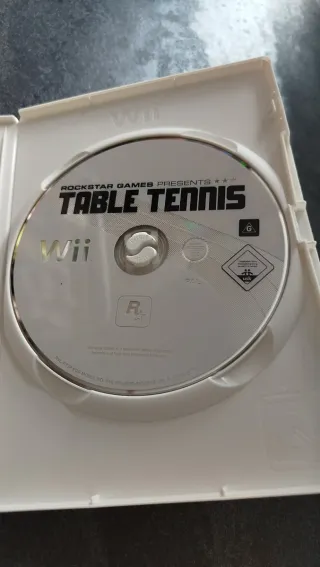 Juego Wii Table Tennis Rockstar Games