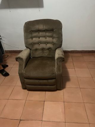 Sofá Eléctrico Reclinable Marrón