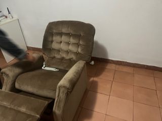 Sofá Eléctrico Reclinable Marrón