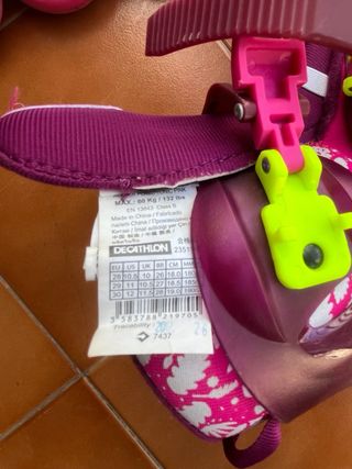 Patines Oxelo Play 5 Morado/Rosa