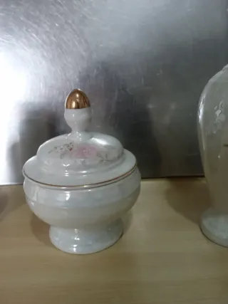 Juego de tocador nacarado