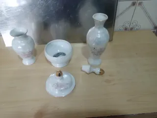 Juego de tocador nacarado