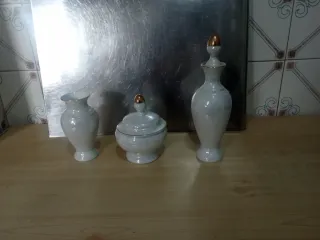 Juego de tocador nacarado