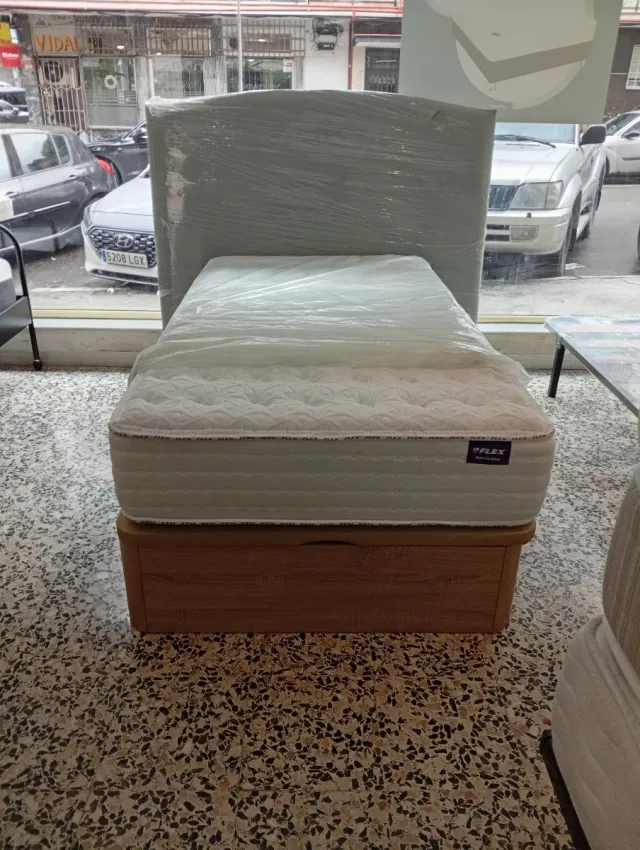 105x190Canape+Colchón FLEX ESENCIA VISCO