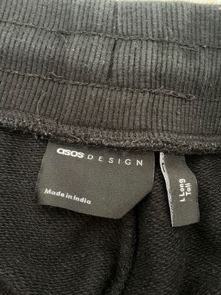Pantalón de chándal Asos negro