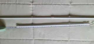 Barra extensible portavisillos