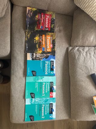 Libros de catalán Passos 1 y 2