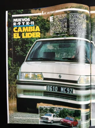 Revista automovilismo Motor 16 num 152 sept 1986