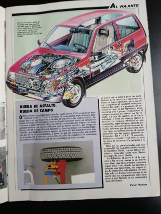 Revista automovilismo Motor 16 num 152 sept 1986