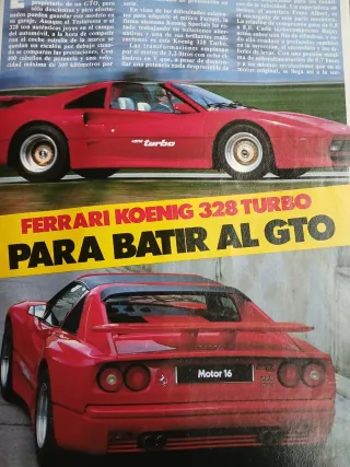 Revista automovilismo Motor 16 num 152 sept 1986