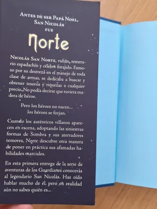 Libro Nicolás San Norte Saga los guardianes