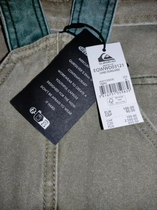 Peto Quiksilver Mujer Talla XL