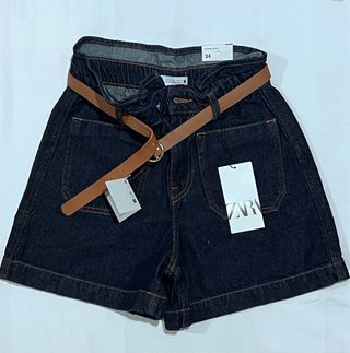 Shorts paperbag Zara mujer talla 34