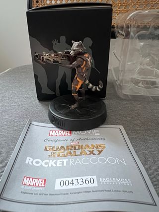 Figura Rocket Raccoon Guardianes de la Galaxia