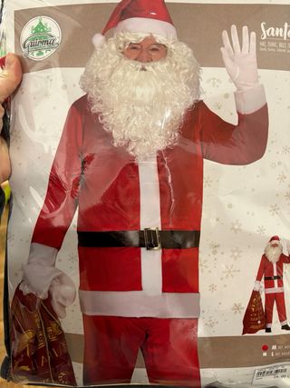 Oferta Disfraz Papá Noel M y L completo