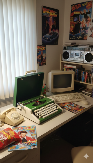 Máquina de escribir Olympia Traveler de Luxe