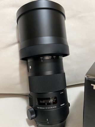 Sigma 150-600mm 1:5-6.3 DG Ø105