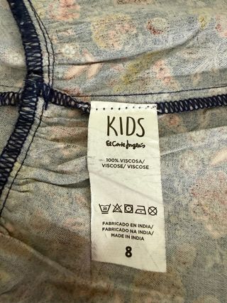 Vestido niña Kids El Corte Inglés T8