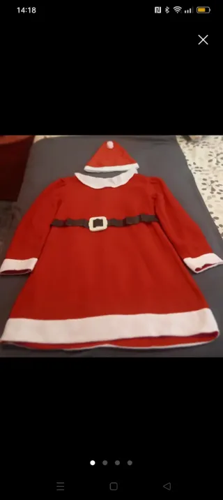 Disfraz Papá Noel Talla S/M solo 1 puesta