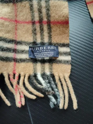 Bufanda Burberry Clásica Tartán