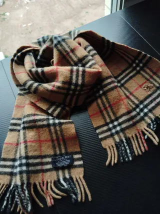 Bufanda Burberry Clásica Tartán