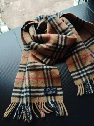 Bufanda Burberry Clásica Tartán