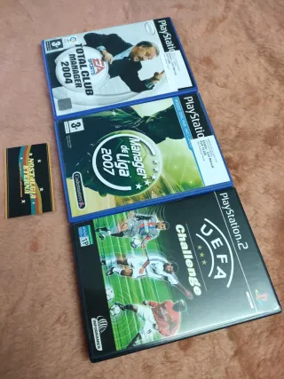 Lote Juegos PS2: FIFA, PES, UEFA, Manager