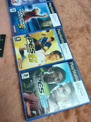 Lote Juegos PS2: FIFA, PES, UEFA, Manager