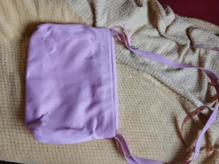 Borsa a tracolla Lacoste rosa