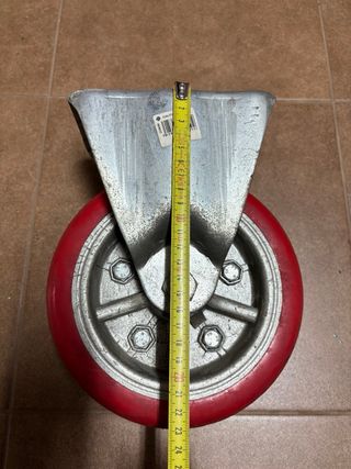 Juego 4 Ruedas Rojas