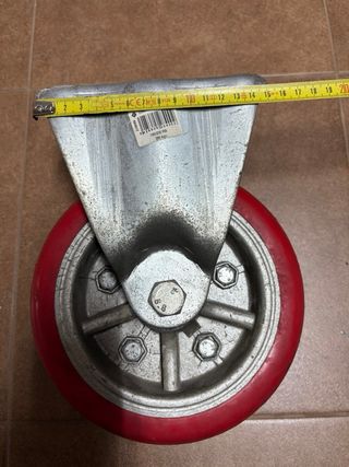 Juego 4 Ruedas Rojas