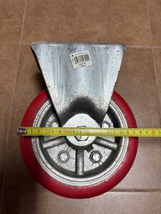 Juego 4 Ruedas Rojas