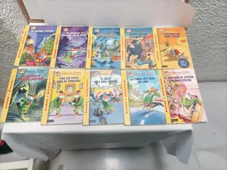 15 Libros Geronimo Stilton,14 Catalán 1 Español