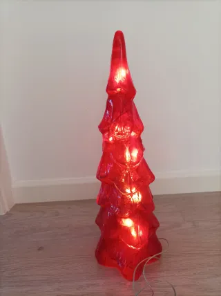 Lámpara Árbol Rojo