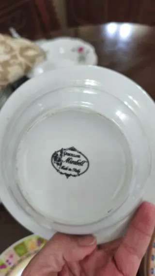 Piatti profondi in porcellana Mirabell con fiori