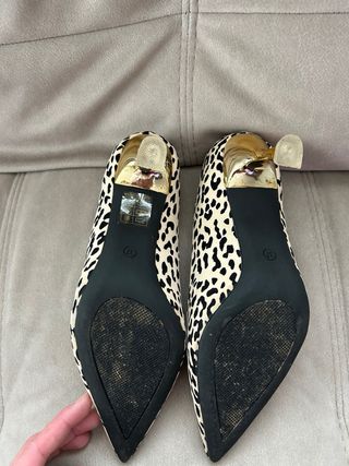 Zapatos de tacón mujer T.37 estampado animal