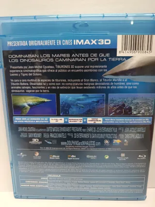 Pack Blu-ray 3D Bait y Tiburones 3D