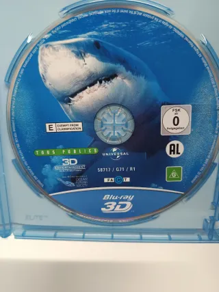 Pack Blu-ray 3D Bait y Tiburones 3D