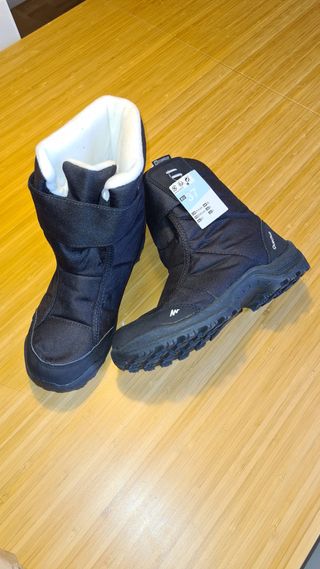 Botas de Nieve Quechua Niña Talla 37 Nuevas