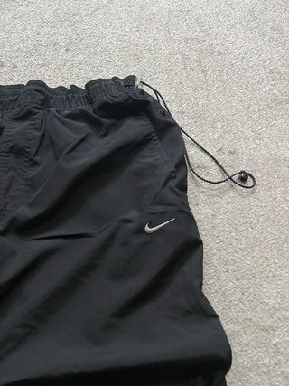 Pantalón Ancho de Chándal Nike Negro