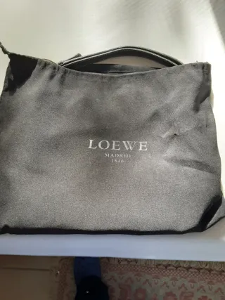 Bolso Loewe Flamenco Ante Gris