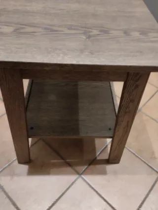 Tavolino Ikea Legno Marrone Solo ritiro di persona